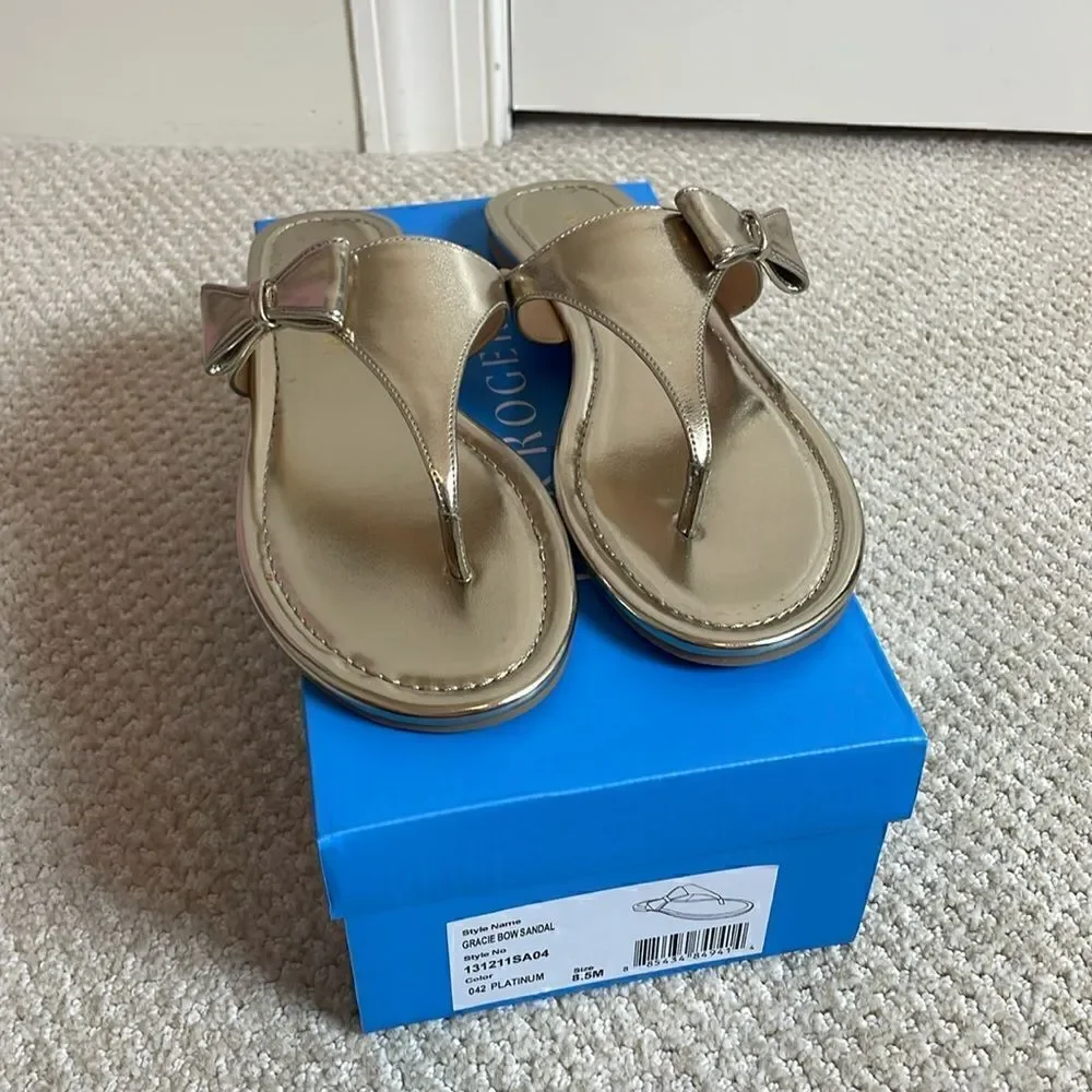 NIB Jack Rogers Gracie Bow Sandal. - Picture 3 of 6